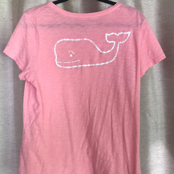 Short sleeve pink and blue vineyard vine tee - Picture 7 of 8